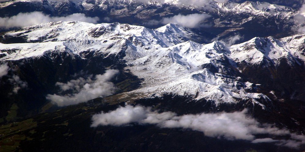 Alpen Leinwand