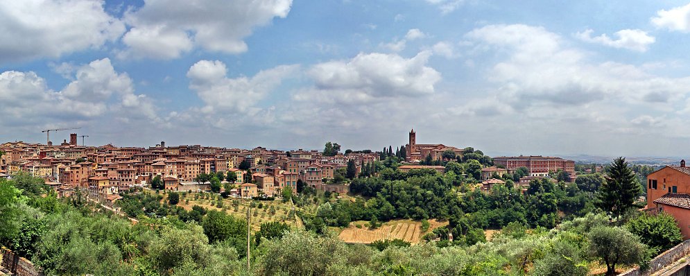Siena Toscana Leinwand