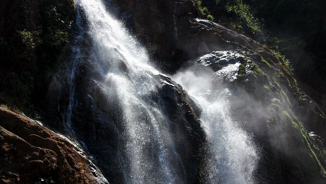 Erfrischung Wasserfall