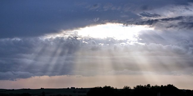 Sonnenstrahlen Himmel