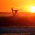 Wassersport-Sonnenuntergang-Pazifik