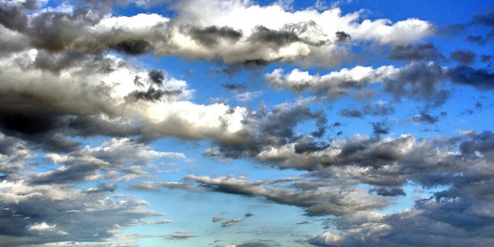 Wolken Leinwand