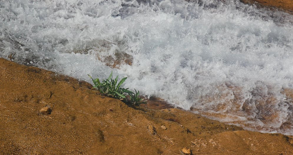 Rauschendes Wasser Leinwand