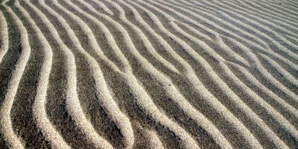 Sandboden Leinwand