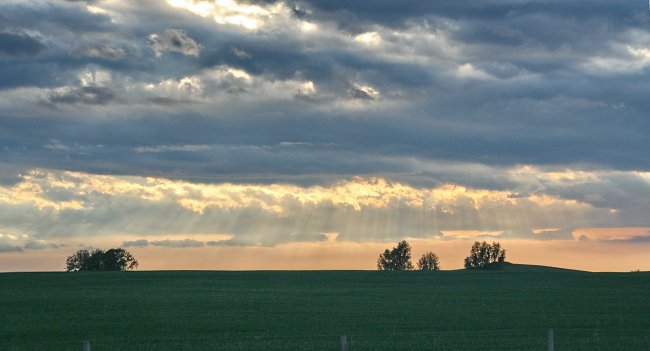 Landschaft Idylle