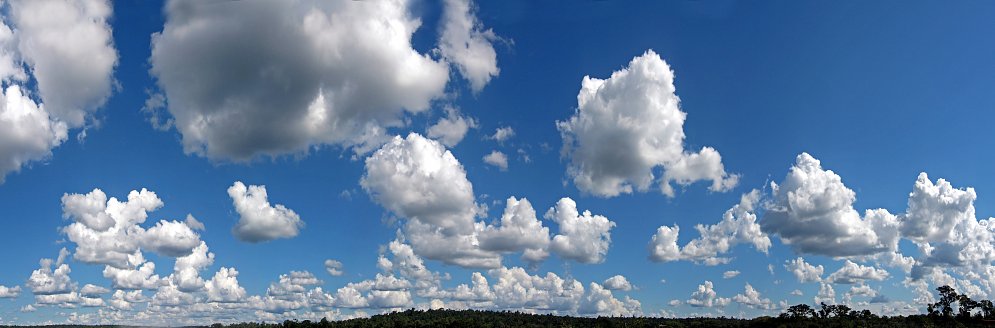 Bayern Wolken Leinwand