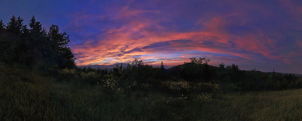 Faszinierender Himmel Leinwand