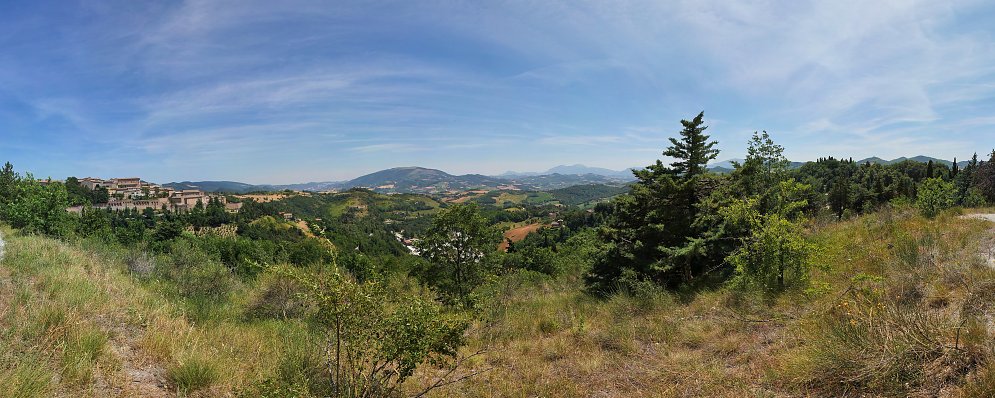 Italien Landschaft Leinwand