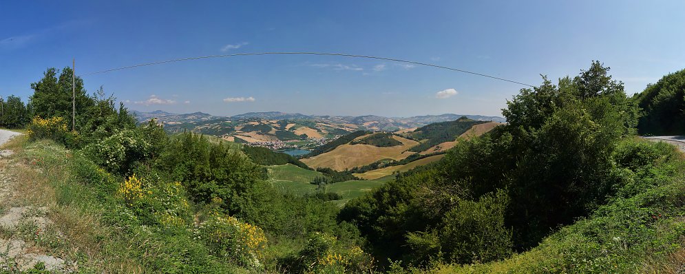 Landschaft Italien Leinwand